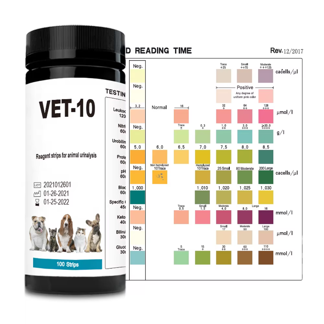MyCure-Pet™ Guardian: Prueba de Salud Renal (100 Test)