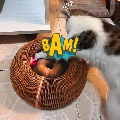 CurePet Resortes Interactivos - Juguete de Ejercicio Físico y Mental para Gatos