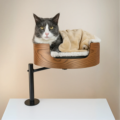 Cama Compañera: Tu Gato en la Oficina - MyCure Pets